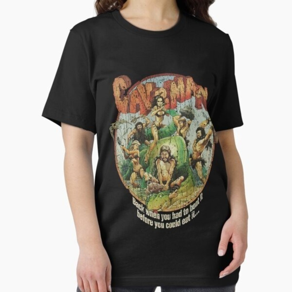 Cool Classic Captain Caveman Funny Animation Fan Gift Shirt